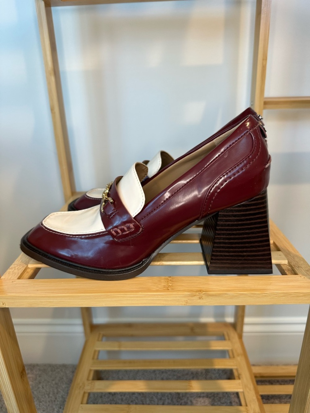 Sam Edelman Quincy Block Heel Loafers - Picture 6 of 10